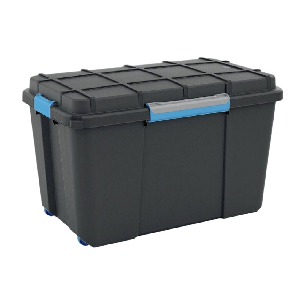 Boîte de rangement en plastique pour usage domestique - 60 x 40 x 30