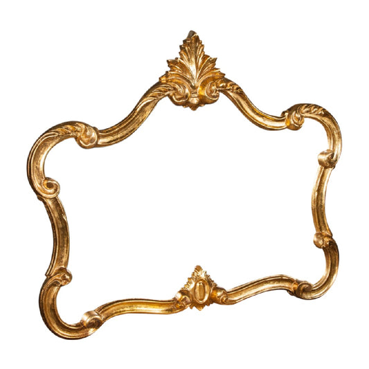 Cadre décoratif en bois doré pour présentation d'art - 30 x 40 x 5