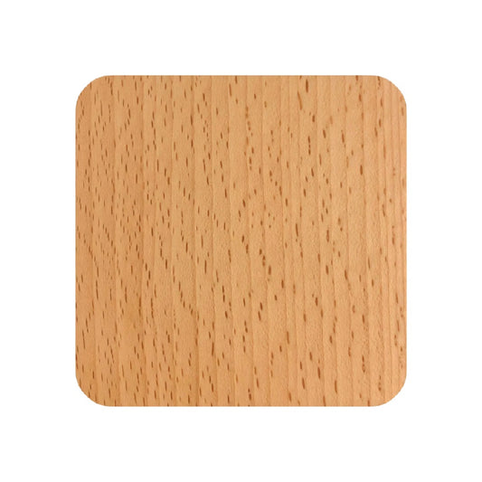 Sous-main de bureau en bois de hêtre pour une utilisation professionnelle - 10 x 10 x 1